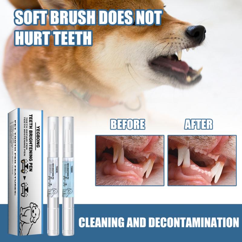 Pets Dog Teeth Cleaning Whitening Pen Teeth