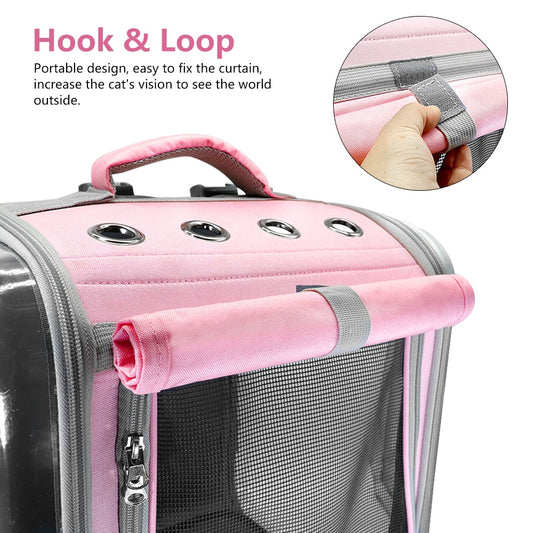 Pet Cat Carrier Backpack Breathable Cat Travel