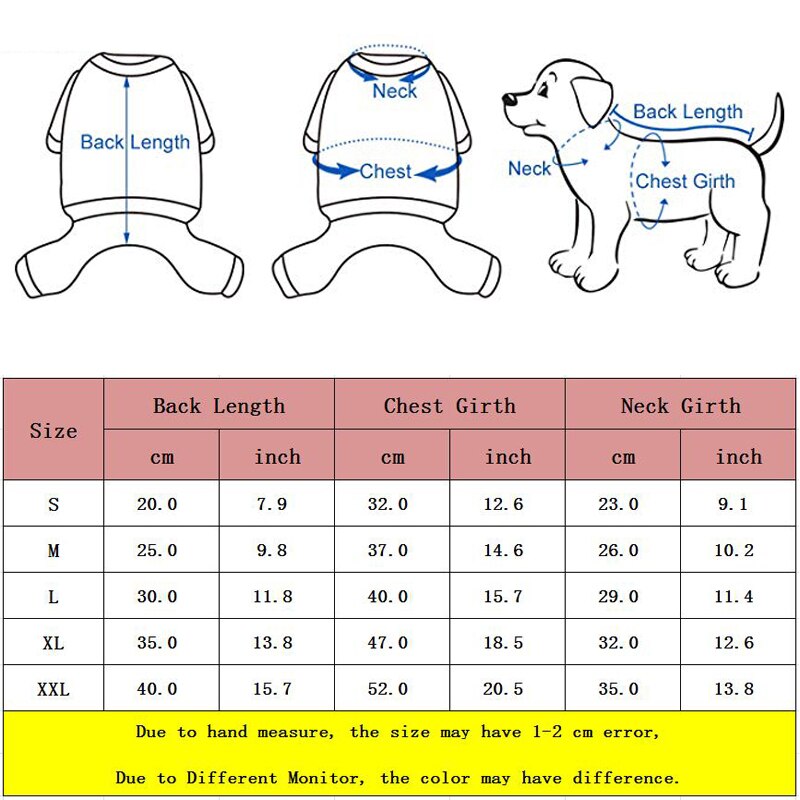 Winter Warm Fleece Dog Clothes