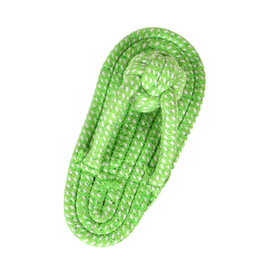 Pet Dog Toy Rope Double Knot Cotton Braided 1pc