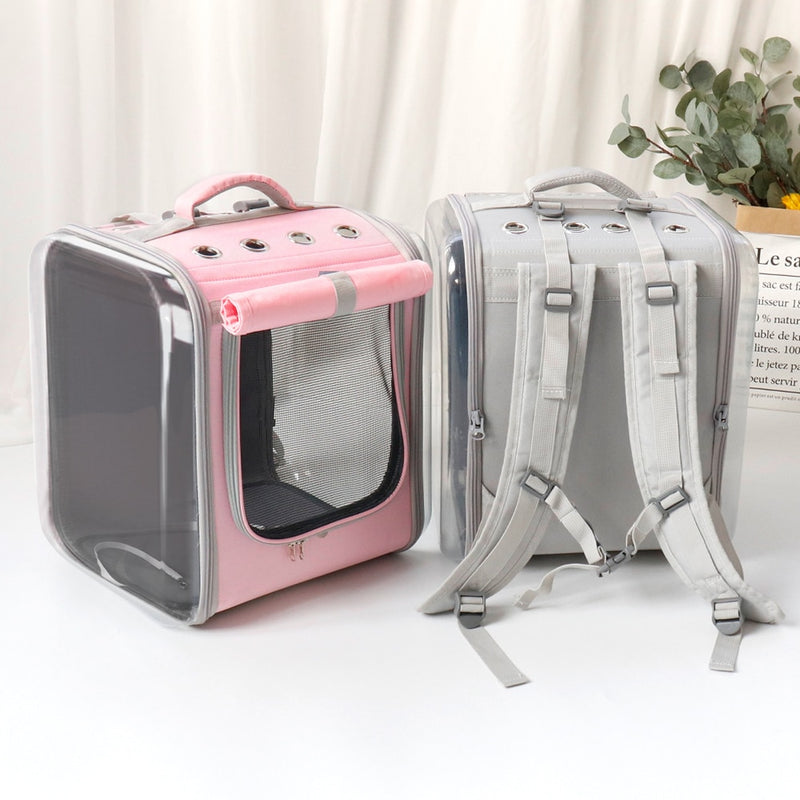 Pet Cat Carrier Backpack Breathable Cat Travel