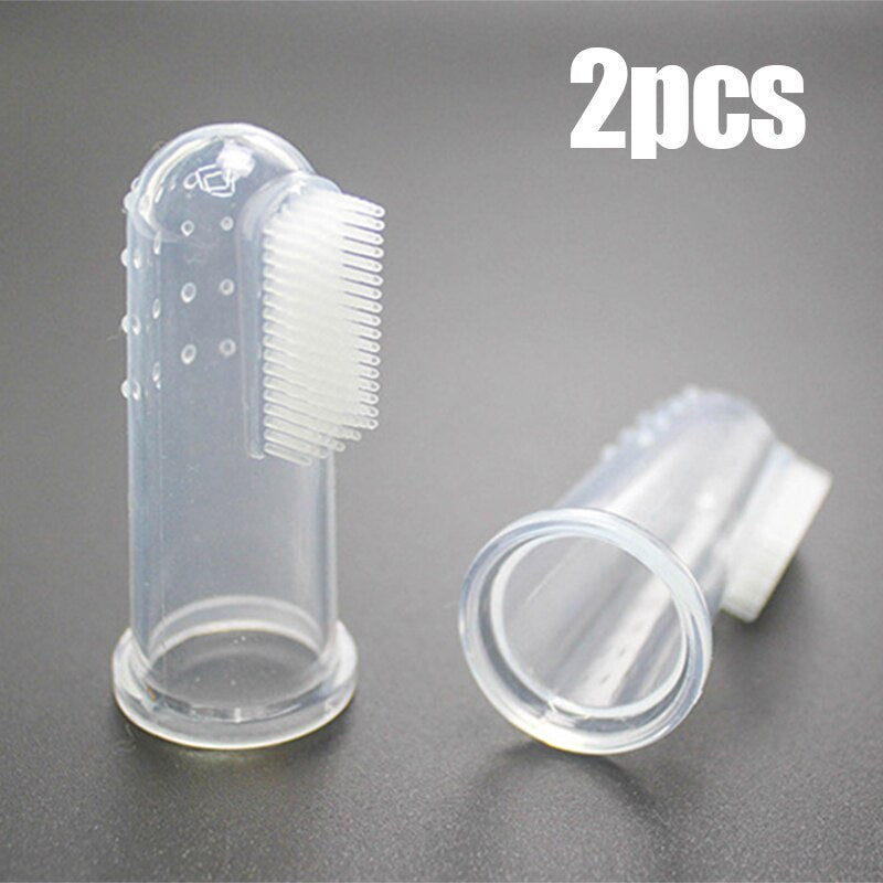 Super Soft Pet Finger Toothbrush 2pcs/4pcs