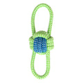 Pet Dog Toy Rope Double Knot Cotton Braided 1pc