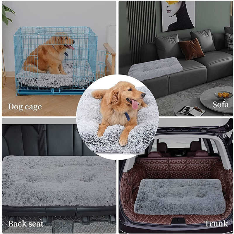 Plush Removable for Cleaning Puppy Cushion Super Soft Claming Beds