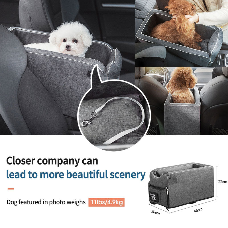 Portable Cat/Dog Bed for transport Central Control Car