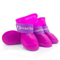 Pet rain shoes dog cat anti-slip rubber
