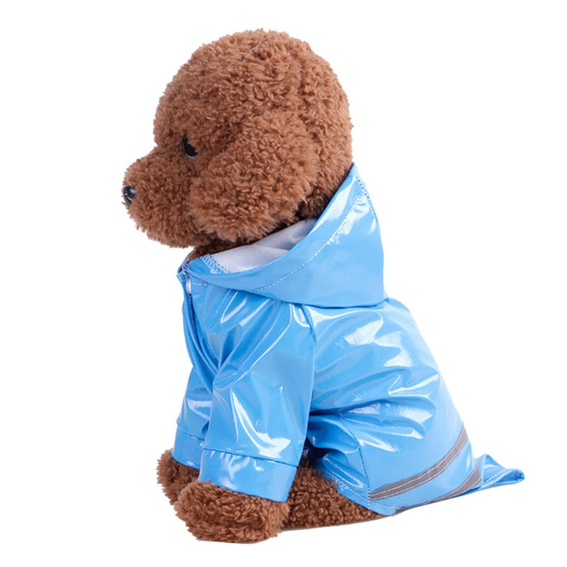 Summer Outdoor Puppy Pet Rain Coat S-XL