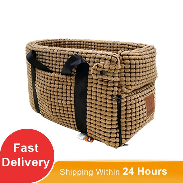 Portable Cat/Dog Bed for transport Central Control Car