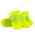 Pet rain shoes dog cat anti-slip rubber