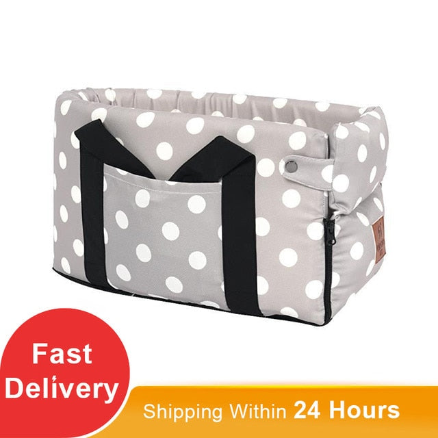 Portable Cat/Dog Bed for transport Central Control Car