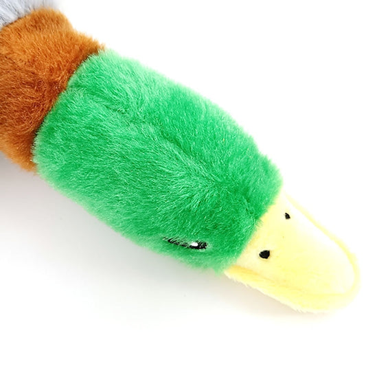 Dog chew toys cute plush duck sound