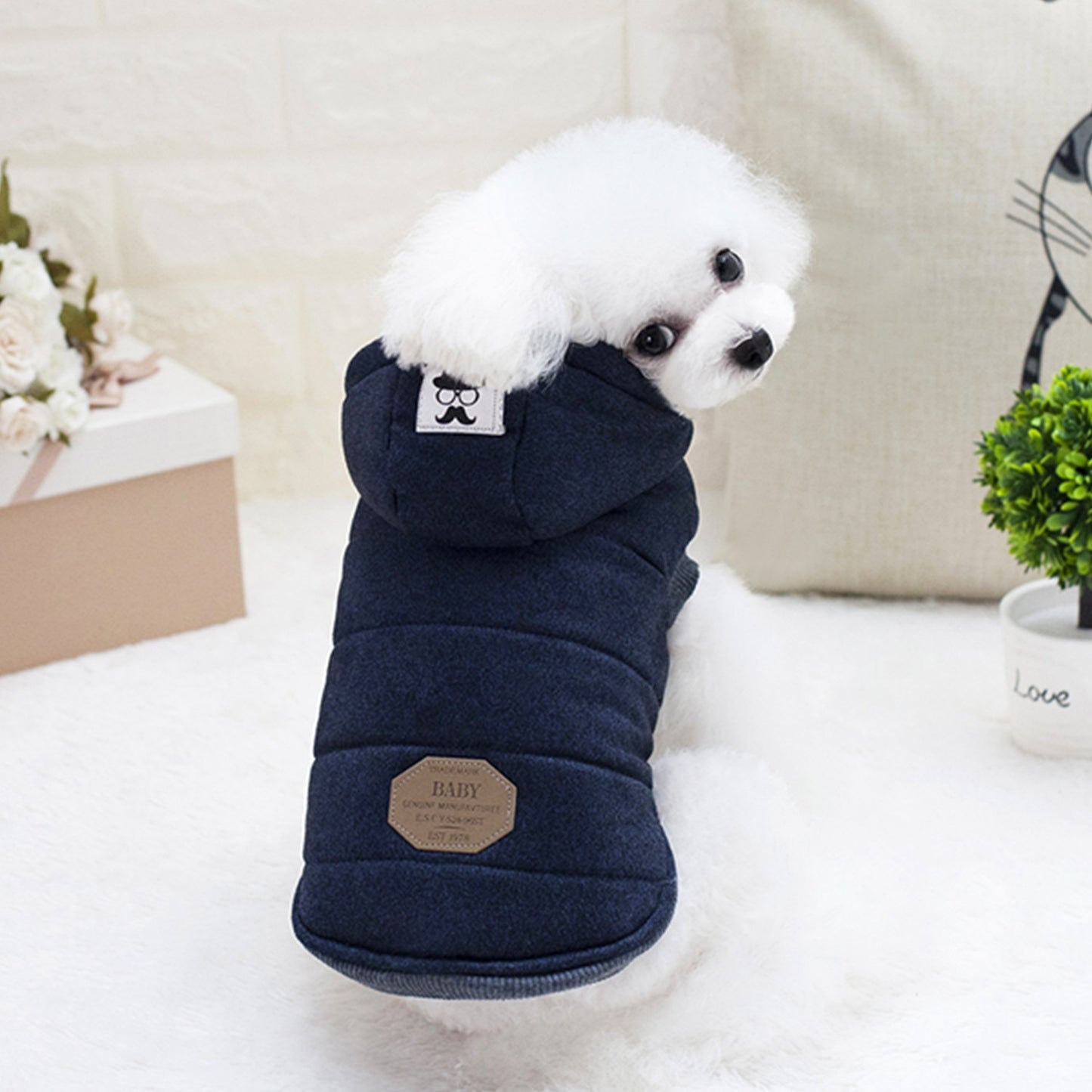 Winter Warm Fleece Dog Clothes