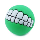 Pet Dog Puppy Ball Teeth Silicon Chew Toys Sound Novelty