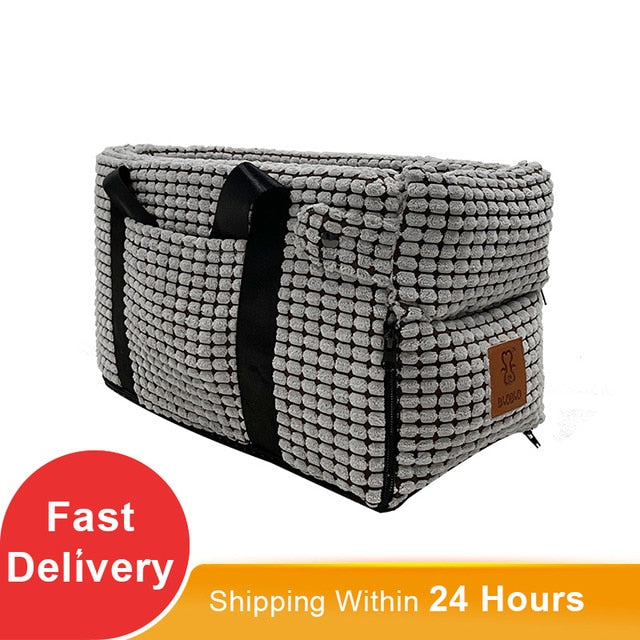 Portable Cat/Dog Bed for transport Central Control Car