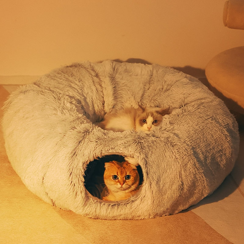 Round Cat Beds House 2 In 1