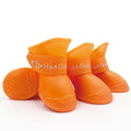 Pet rain shoes dog cat anti-slip rubber