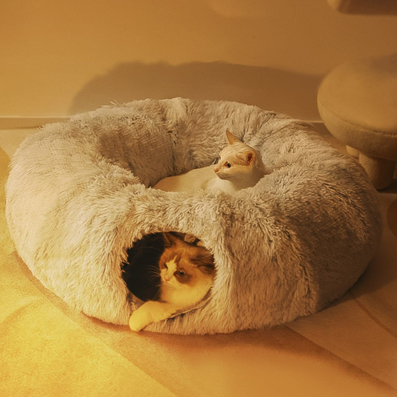 Round Cat Beds House 2 In 1