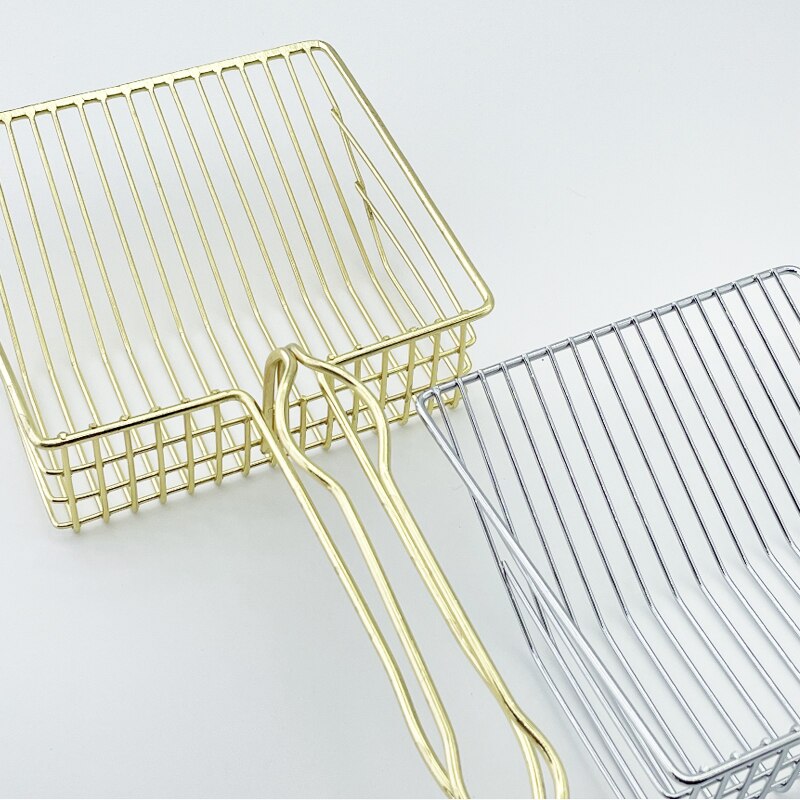 Cat litter shovel large stainless steel metal