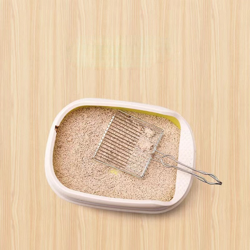 Cat litter shovel large stainless steel metal