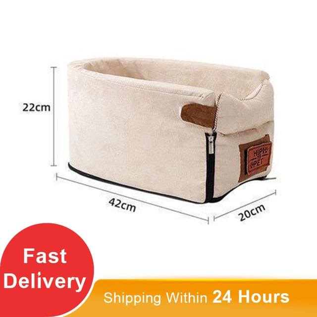 Portable Cat/Dog Bed for transport Central Control Car