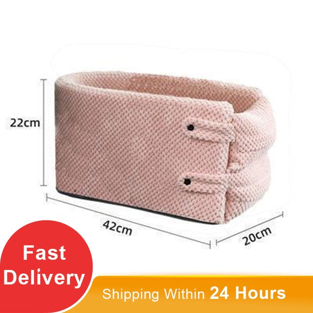 Portable Cat/Dog Bed for transport Central Control Car