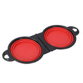 DUAL BOWL FEEDING PORTABLE