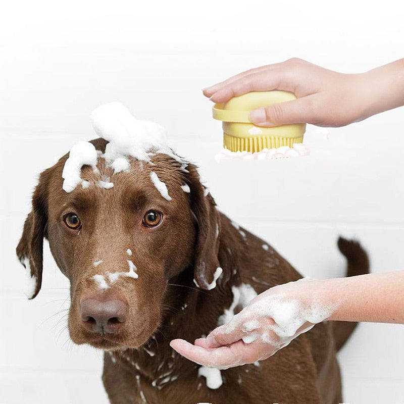 Puppy Big Dog Cat Bath Massage