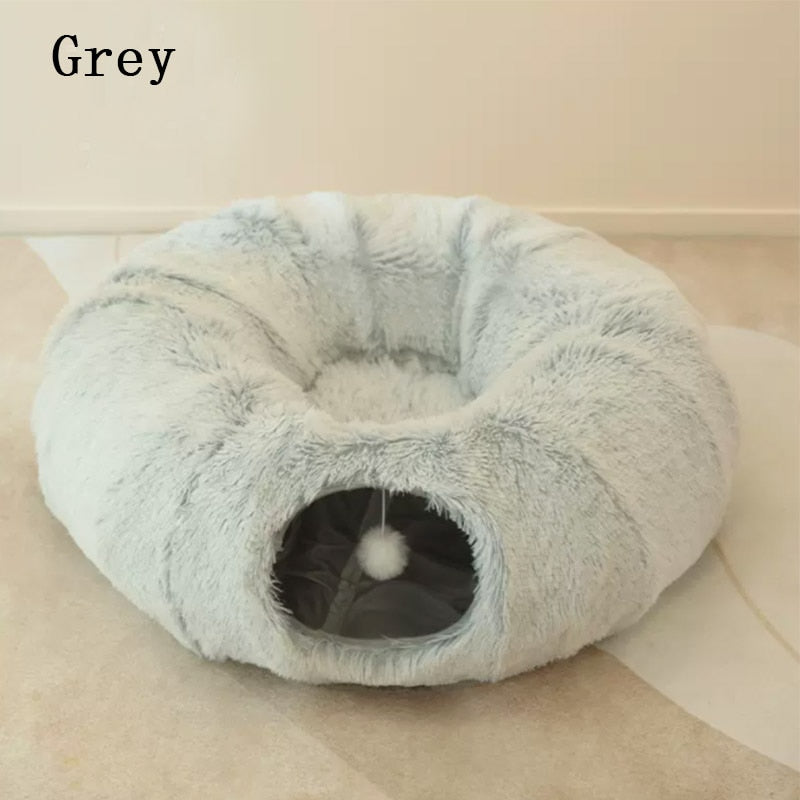 Round Cat Beds House 2 In 1