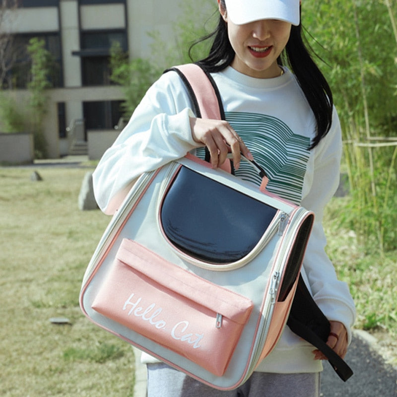 Pet Cat Carrier Bag Breathable