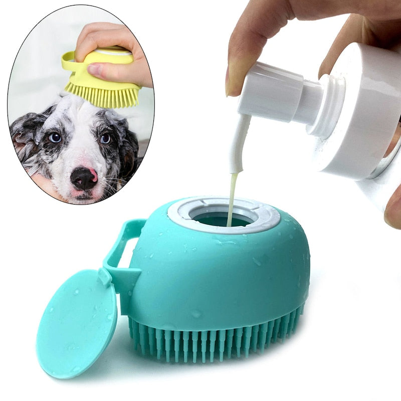 Puppy Big Dog Cat Bath Massage