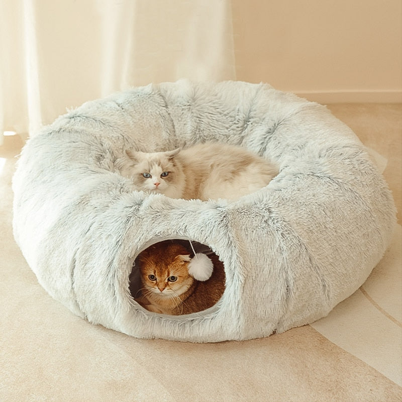Round Cat Beds House 2 In 1